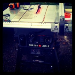 Tablesaw love (Taken with instagram)