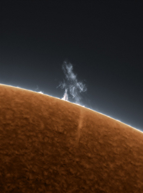 Bigfoot spotted strutting across the surface of the Sun
Wow, this sasquatch conspiracy is way bigger than anyone ever imagined. May I be the first to bow down to our new plasma bigfoot overlords.
Via