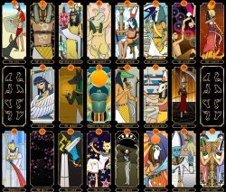 Ore-No-Double-Stuffed-Butts:  Noselfpreservation:  An Egyptian-Themed Tarot Deck.