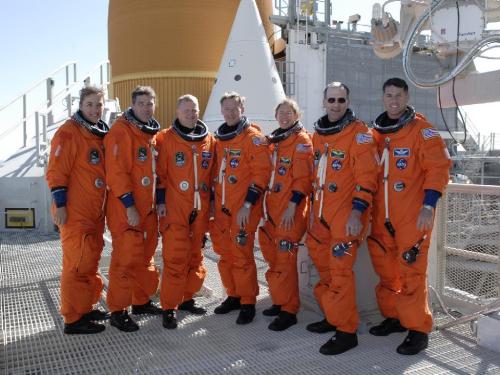 Top Of The Tower, STS-126 Crew