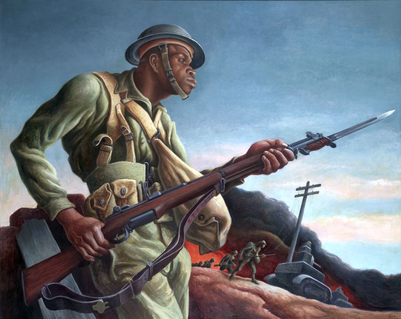 missfolly:  ‘1944’ by Thomas Hart Benton 