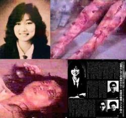 zerl:  imsecretlyamorsa:  Junko Furuta. The girl who went through 44 days of torture.DAY 1: November 22, 1988: KidnappedKept captive in house, and posed as one of boy’s girlfriendRaped (over 400 times in total)Forced to call her parents and tell them