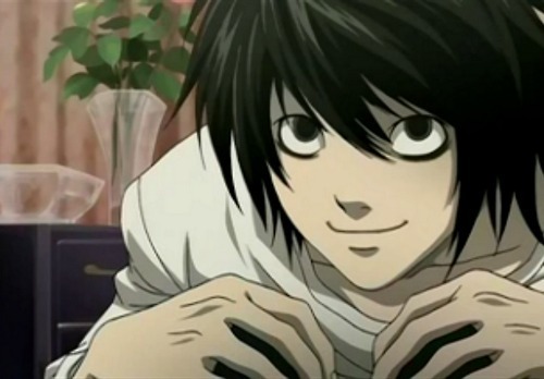 pretty-blue:  Death Note L Lawliet And Yagami Light 