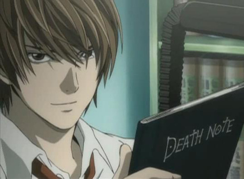 pretty-blue:  Death Note L Lawliet And Yagami Light 