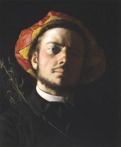 necspenecmetu:  Jean Frederic Bazille, Portrait