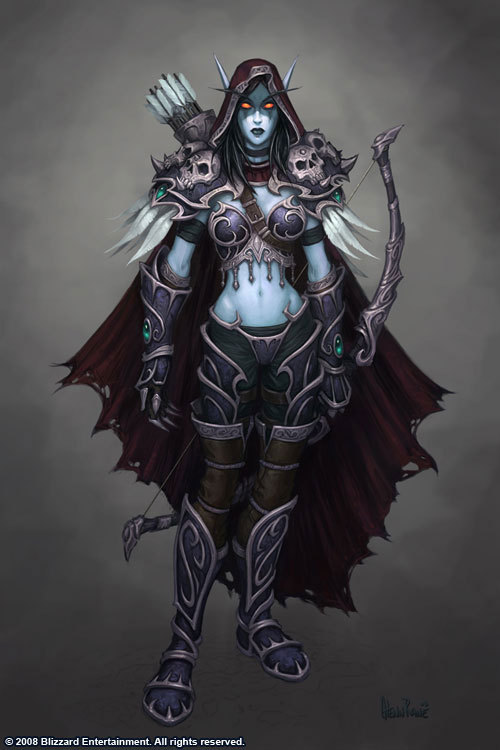 theredback:
“ I fucking love Queen Sylvanas Windrunner. She is brilliant.
She is one of the reasons I have mostly forsaken characters. She is a true leader and doesn’t take crap from anybody.
I live to serve my queen.
Not to mention, she’s kinda sexy...