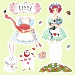 roxylicious28:  Lizzy’s paper doll  