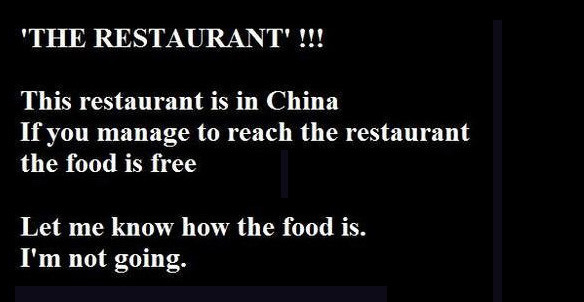 fr3aksh0ww:  Restaurant to die for Like I always say ”as long as it’s free”