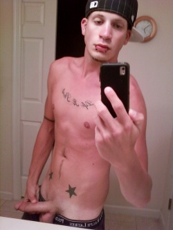 kyq963:  Pierced and tatted smooth guy :) 