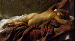 Jacob Collins, Reclining Nude