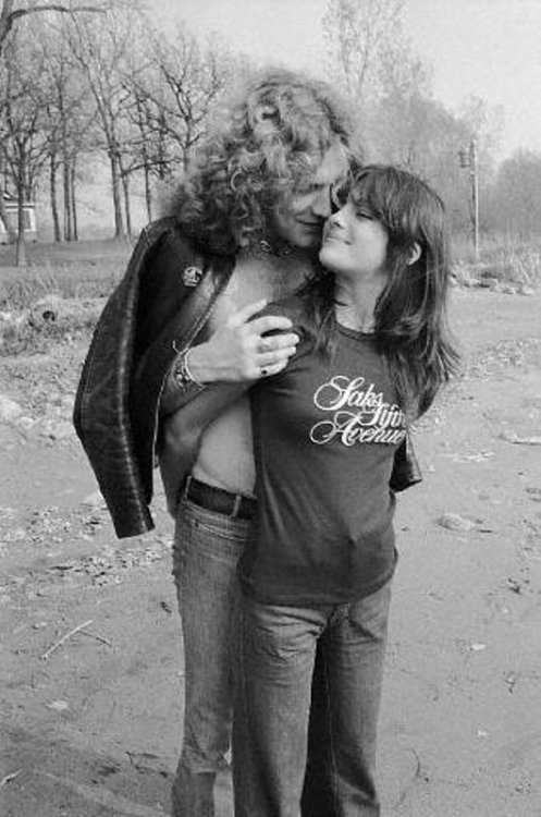 Audrey Hamilton with Robert Plant adult photos