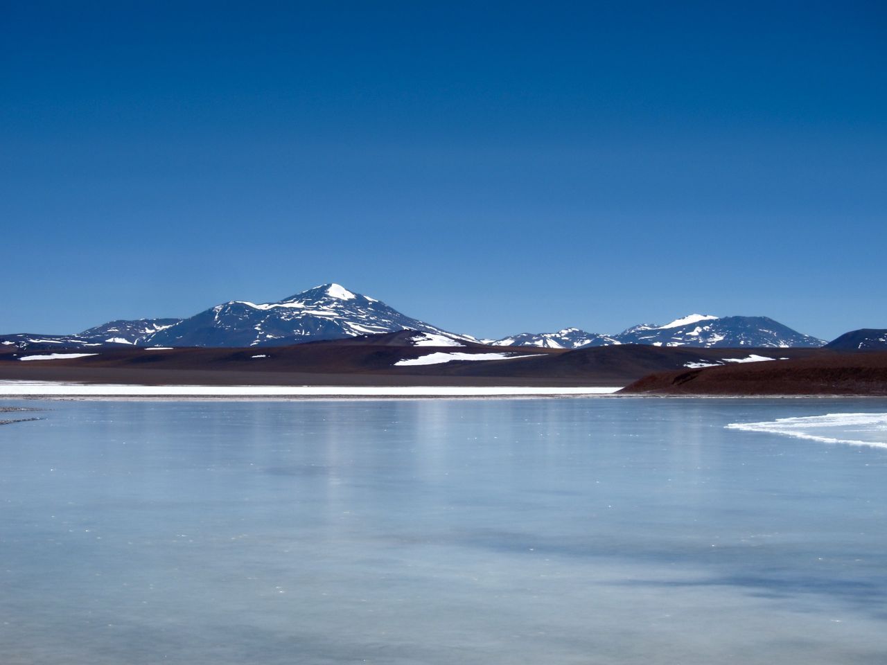 portenos:  Cuyo (3) : la Laguna Brava. Rien que la route qui y mène est un enchantement :