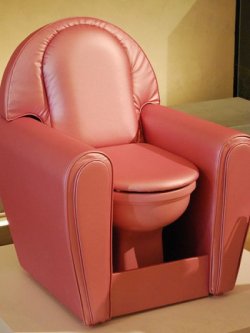 collegehumor:  Toilet Lounge Chair Next step: