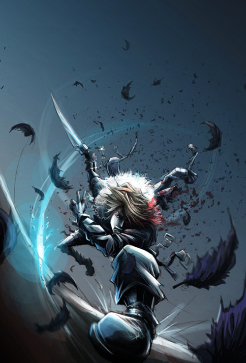 theroyalstranger:Day 17 Squall by ~iDidntTouchHER