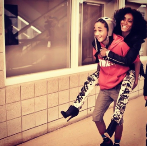 XXX blackteencelebrities:  Jaden & Jada Smith photo