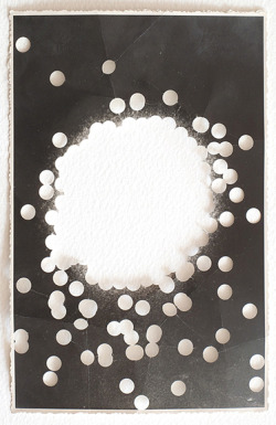 julianminima: Aspen Mays Punched Out Stars 4 Gelatin silver print, unique 