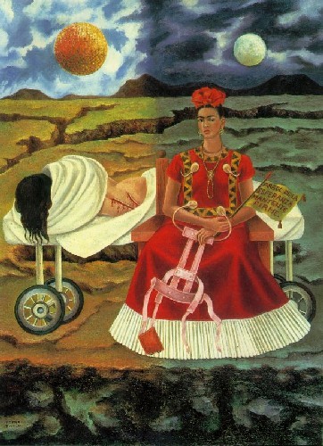 Frida,dos FridasAquella que de noche pelea con demoniosaquella que de noche canta