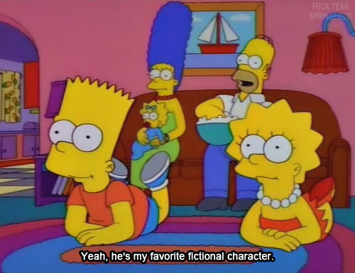 fuckyeahspringfield:  iloverobsten-theyarebeautiful asked:   I love your blog and I love the Simpsons! :)  