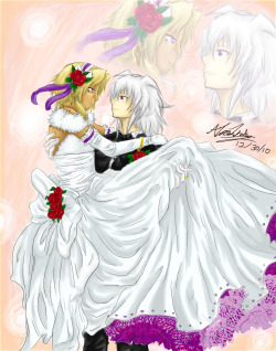 Kukuburra:  Marikeet:  Ladysunami:  Thiefshipping Wedding By Atrieisan It’s Not