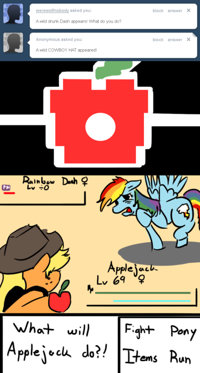 Applejack is credit t&rsquo; Tumblr!