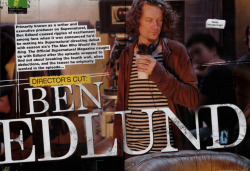 BEHOLD. Hilarious/amazing interview with Ben Edlund. Supernatural magazine #28