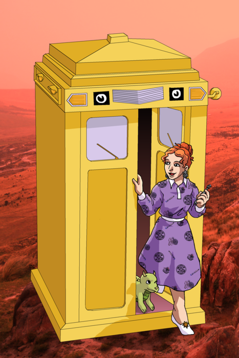 mrrbrr:  SERIOUSLY!    OH M OH OH My GOD  AUGH IT IS PERFECT …Ms. Frizzle as 12 Doctor, anyone? “Finally, ginger! And… a girl?”