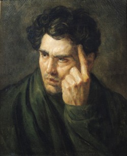 Loquaciousconnoisseur:  Théodore Géricault Portrait Of Lord Byron Musée Fabre,