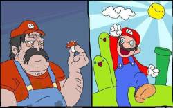 fuckingpearls:  Real story behind super mario