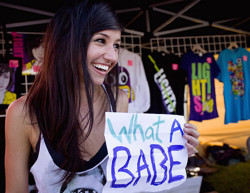 Lights <3 She’s so cute