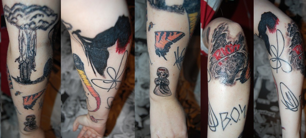Paramore Inspired Tattoos