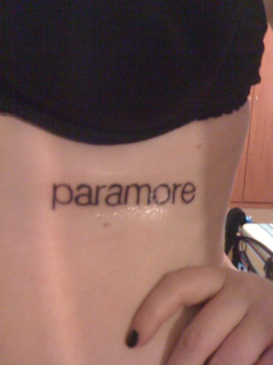 Paramore Tattoo design - Paramore fan Art (21095024) - fanpop
