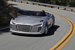 automotivated:  Audi e-tron Spyder (by GermanCarScene)