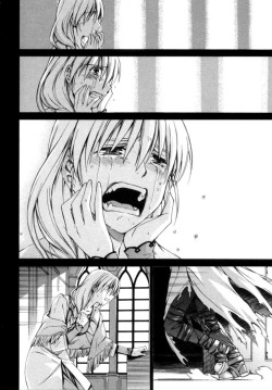 scrivener-spb:  That one scene in the Chrono Crusade manga where I almost lost my shit with emotion. 