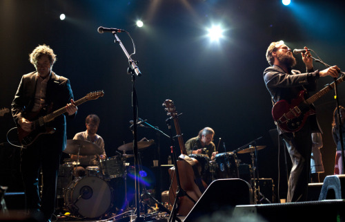 sam beam, iron & wine, terminal 5. accompanying him were a phenomenal group of musicians & v