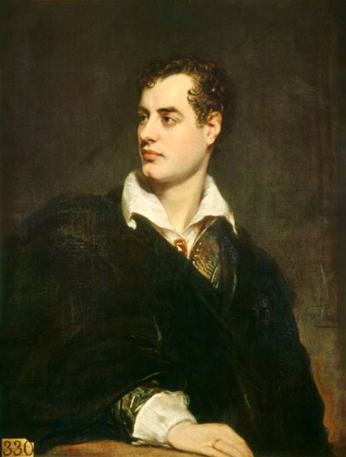 loquaciousconnoisseur:  Thomas Phillips Portrait of Lord Byron (c. 1814) 