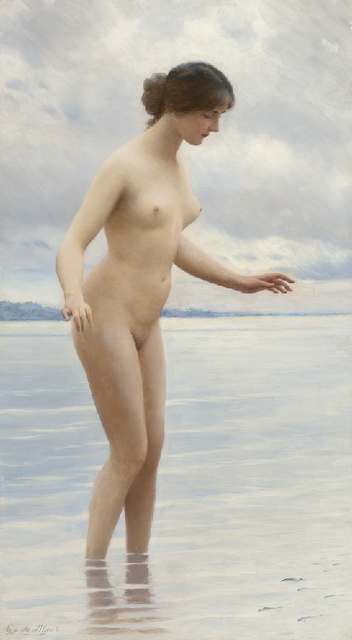 Eugen von Blaas, In the Water