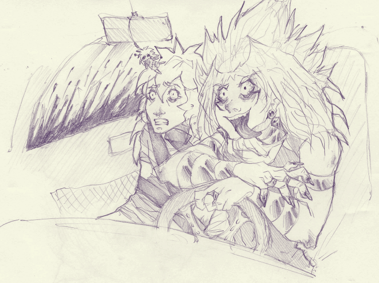 dancingphantom:  immachickenhero:  Now that’s what I call Deathshipping. how…cars……?