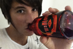 bands-youtube-imagines:  mollyisnotattractive:  danisnotonfire:  time to watch some true blood and drink some true blood  wow. hardcore dan.  hardcorehowell.jpg 