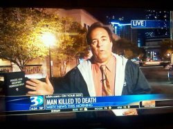 hannahred:  funny-pictures-uk:  A man has been killed to death. That’s not good.  No one deserves to be killed to death. RIP. 