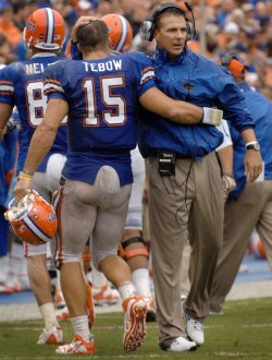 Oh, Tebow, you are just asking for all the gays to stare..