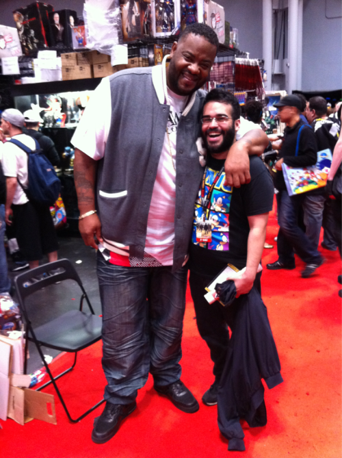 bradofarrell:  Mike and Grizz  OK thank you for confirming that this guy is Grizz. I walked past him twice yesterday and thought I was having 30 Rock flashbacks.