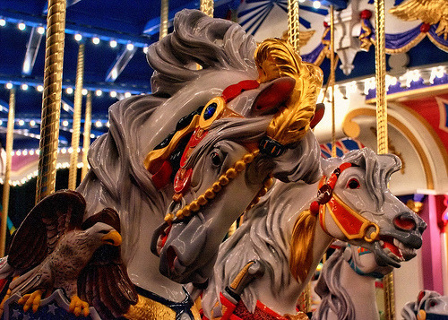 Did you know? Built in 1917, Prince Charming Regal Carrousel (formerly Cinderella’s Golden Car