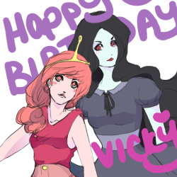 kishuta:  Happy Birthday, Vicky &lt;3! 