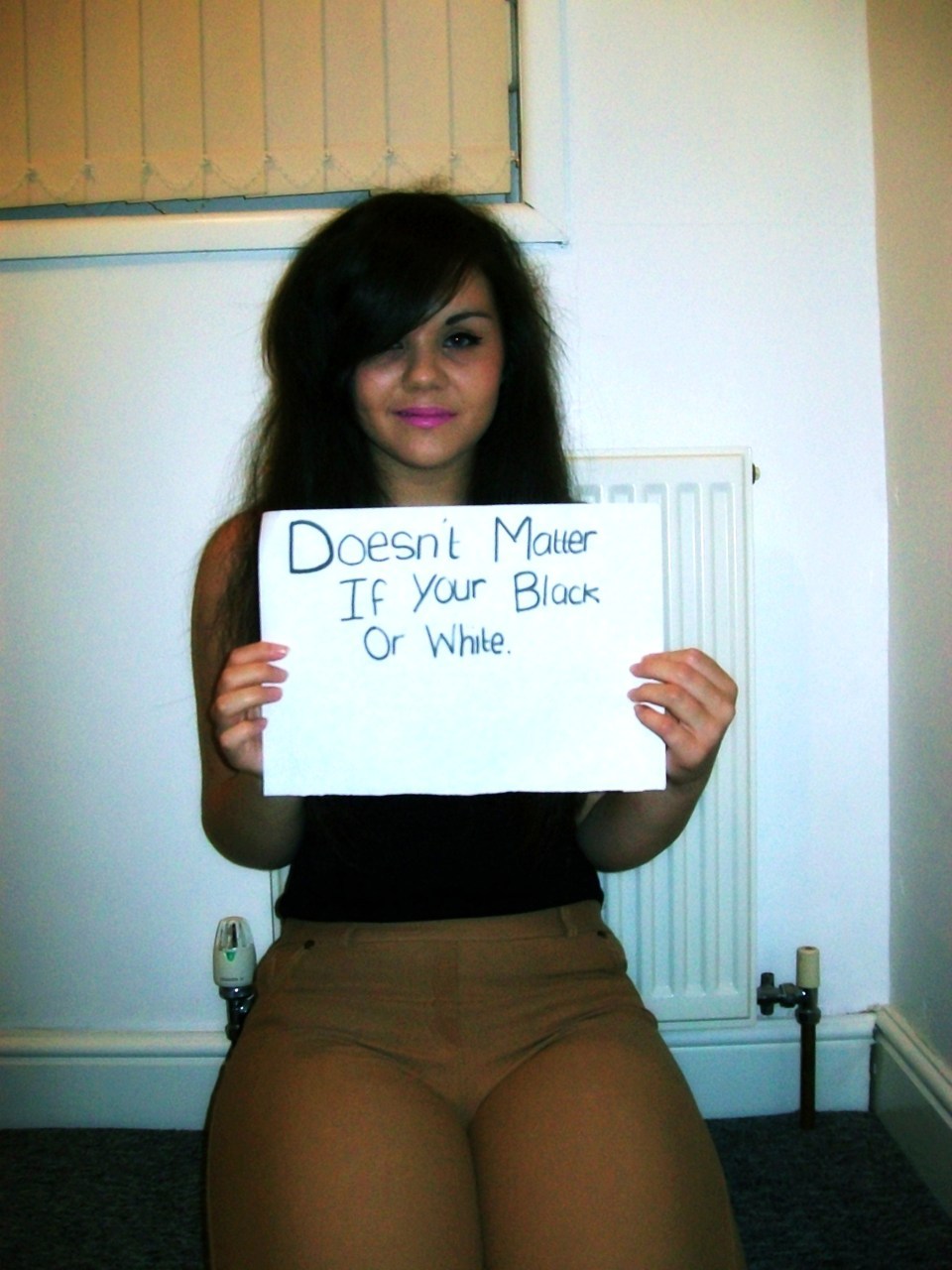 yourunusualshawty:  Race doesn’t define the person that you are. 