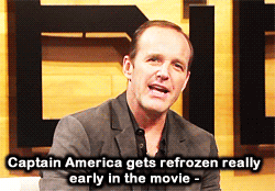 myidlehand:  marvel-agent-coulson:  fake spoilers with clark gregg  How are you even so perfect? 