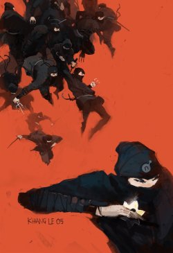 xombiedirge: Ninjas by Khang Le 