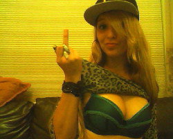 discofirefly:  discofirefly:  tittays  this bra disappeared :( and ima def start wearing hats again