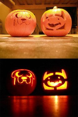 fyeahadventuretime:  My boyfriend and I carved