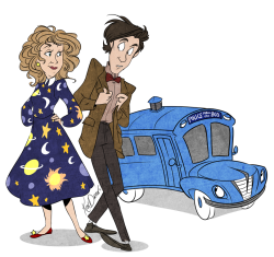 Kendraw:  River Song Makes Me Think Of Miss Frizzle From The Magic School Bus So