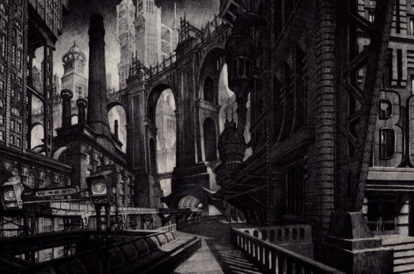  Anton Furst’s Gotham Of Gotham City’s later iterations, the city undergoes a